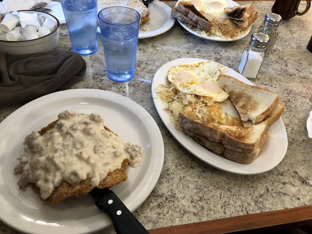Chicken Fried Steak and Eggs