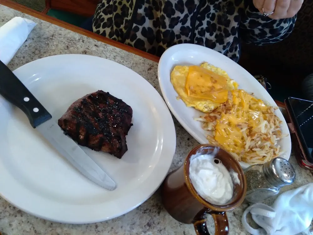 Chopped Sirloin Steak 8 Oz